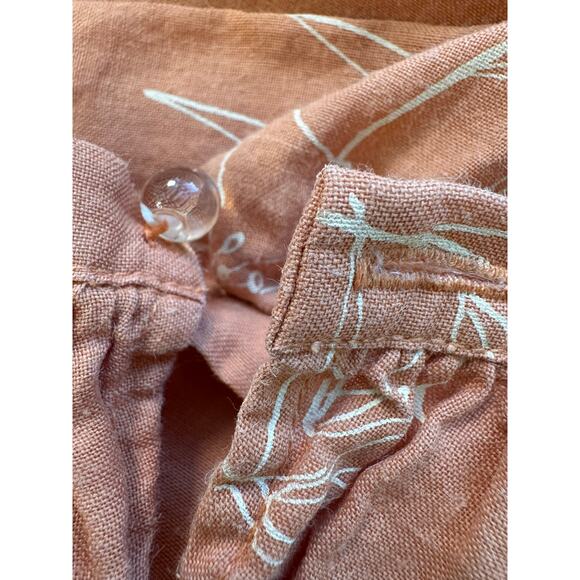 CAPULET X RTR Brown Floral Isalina One-Piece Jumpsuit Size S - Picture 7 of 9